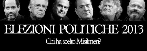 Politiche 2013. I dati ufficiali di Misilmeri: Boom di Berlusconi e Grillo