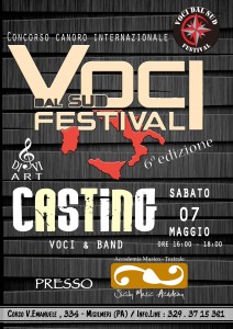 Casting Voci Dal Sud -2