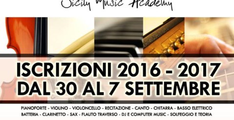 Aperte le iscrizioni per la Sicily Music Academy
