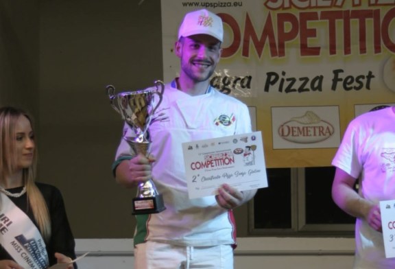 Pizza, Sicily Competition, secondo posto per il misilmerese Dario Vernengo