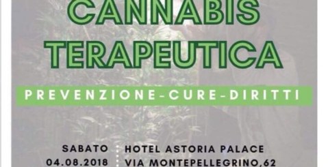 Cannabis terapeutica, un convegno all’Astoria Palace di Palermo