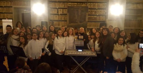 Il coro della Guastella all’archivio storico comunale di Palermo [Foto]