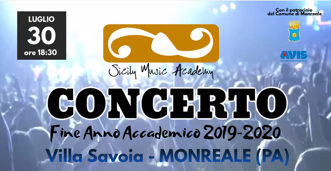 Sicily Music Academy, oggi il saggio di fine anno accademico 2020