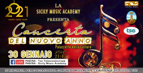 Sabato 30 in onda su Tse il “Concerto del nuovo anno” della Sicily Music Academy