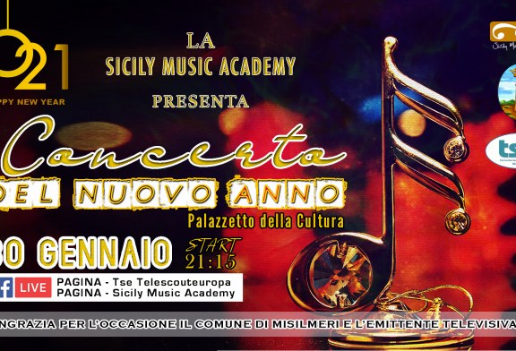 Sabato 30 in onda su Tse il “Concerto del nuovo anno” della Sicily Music Academy
