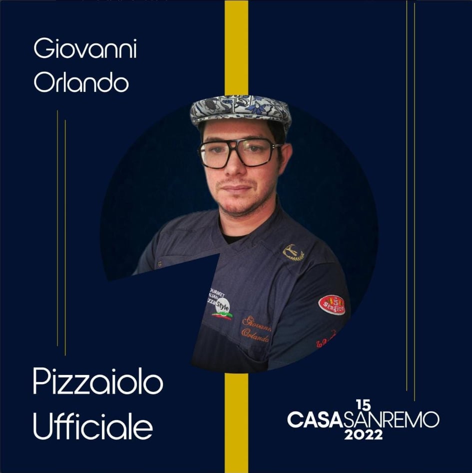Giovanni Orlando dal Campionato mondiale a Sanremo, sarà tra i pizzaioli ufficiali