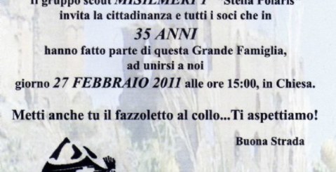 “La giornata del ricordo” del gruppo scout Misilmeri 1