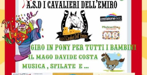 Arriva il 1° Carnevale in pony a Misilmeri