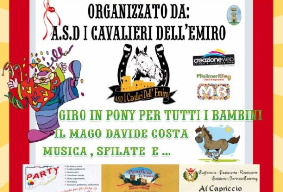 Arriva il 1° Carnevale in pony a Misilmeri