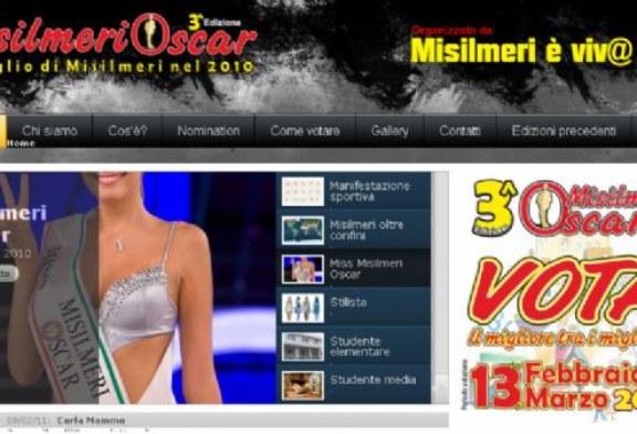 Ecco il sito internet dedicato alla 3°edizione dei Misilmeri Oscar