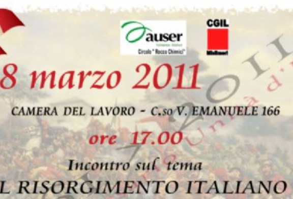 Un incontro sul Risorgimento Italiano al Circolo Auser