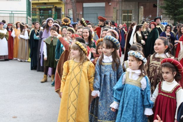 Palio Sestrieri. Il corteo storico e riconsegna del palio