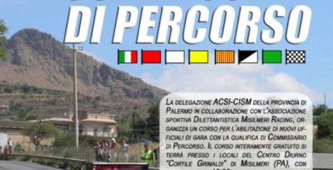 1° Corso per Commissari di Percorso a Misilmeri