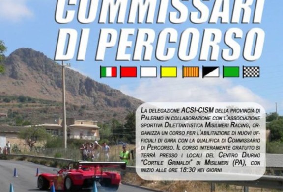 1° Corso per Commissari di Percorso a Misilmeri
