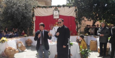 La tavolata di San Giuseppe al Traina