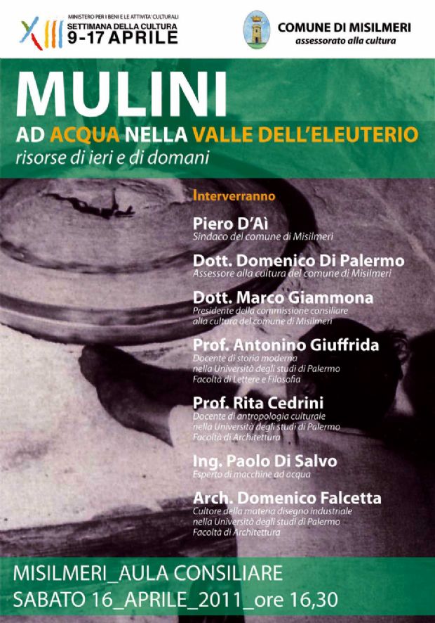 Convegno sui Mulini ad acqua