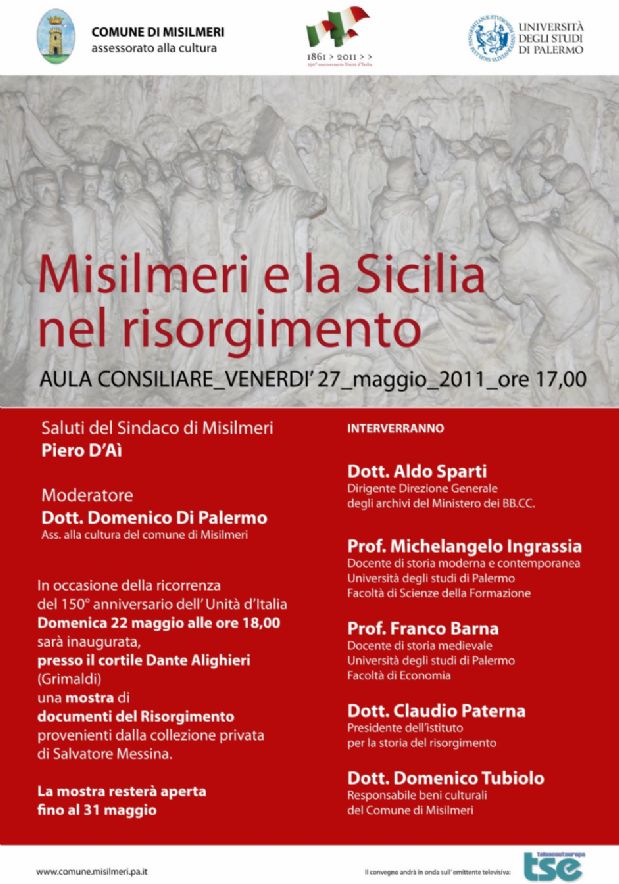 Convegno “Misilmeri e la Sicilia nel Risorgimento”