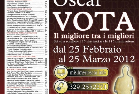 4° Misilmeri Oscar: si votaaaa!