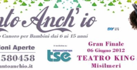 “Canto anch’io”, al via un concorso canoro per bambini