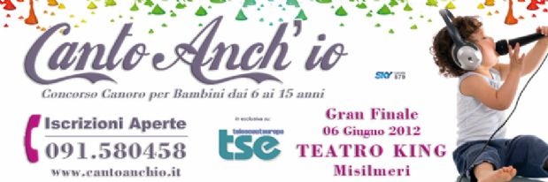 “Canto anch’io”, al via un concorso canoro per bambini