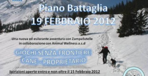 Zampa5stelle organizza Dog Trekking sulla neve