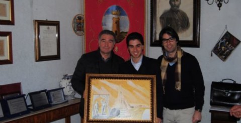 Unità d’italia, Un quadro in dono al Comune di Misilmeri