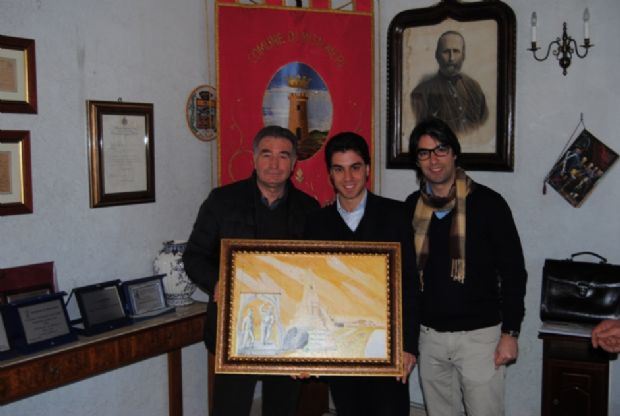 Unità d’italia, Un quadro in dono al Comune di Misilmeri