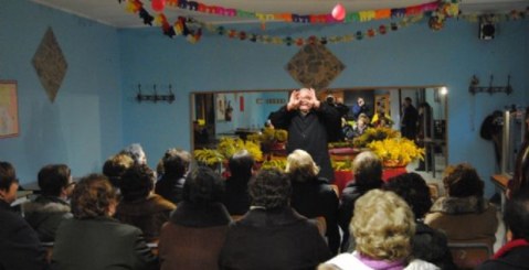 Festeggiamenti per le donne del circolo anziani