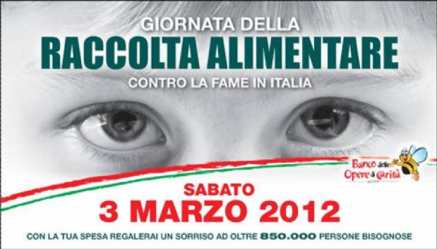 Raccolta alimentare contro la fame a Misilmeri