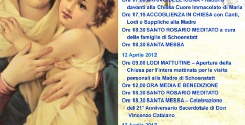 La Madonna di Schoenstatt a Misilmeri