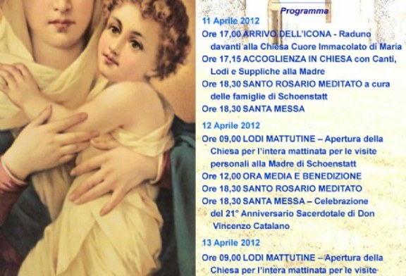 La Madonna di Schoenstatt a Misilmeri
