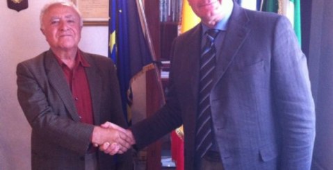 Ricevuto dal sindaco il commissario Marcellino