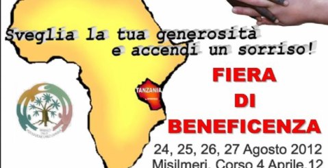 Fiera di beneficenza per la Tanzania