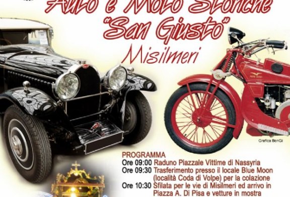 Una sfilata auto e moto storiche per San Giusto