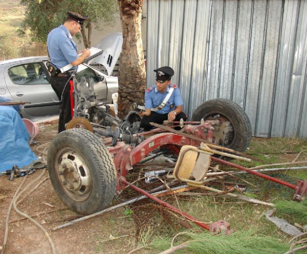 Misilmeri. Arrestato palermitano per ricettazione di mezzi rubati