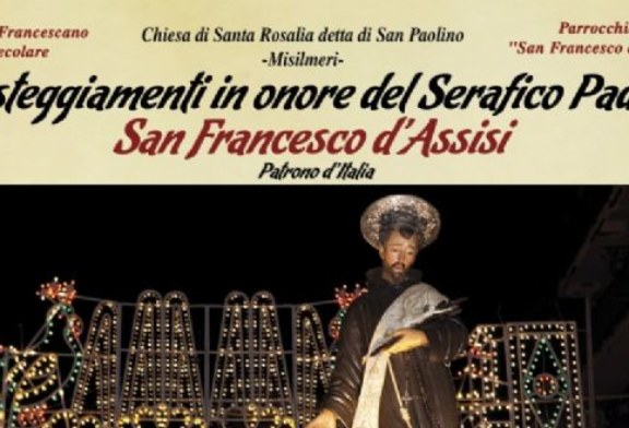 Festeggiamenti San Francesco. Il programma