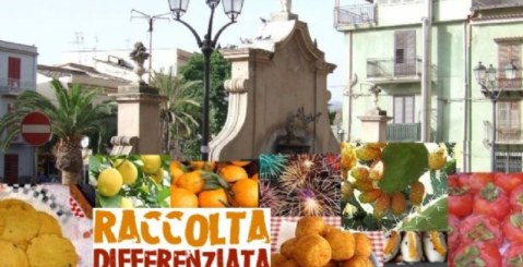 Una cartolina allegorica sulla Fontana Nuova