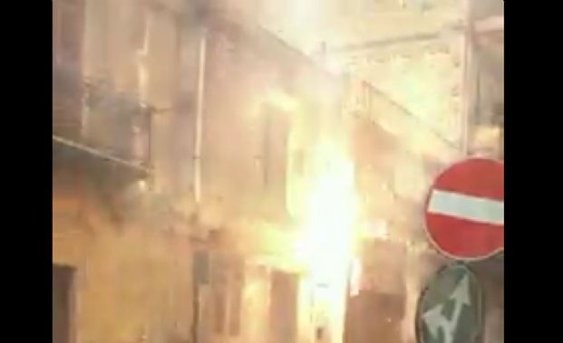 Arriva il maltempo, Misilmeri è pronta? Il video del cortocircuito in Via Roma