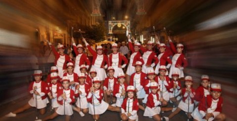 Solidarietà in piazza con l’Unitalsi e le Majorettes