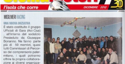 Nasce il Gruppo degli Ufficiali di Gara della Misilmeri Racing