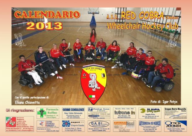 Un calendario per sostenere i Red Cobra