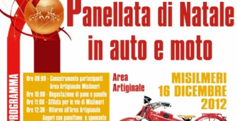 Domenica prenatalizia in auto e moto storiche… Arriva la Panellata
