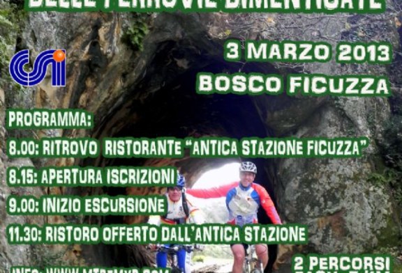 Cicloescursione delle Ferrovie Dimenticate – 3 Marzo