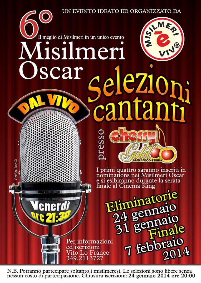 Torna Misilmeri Oscar: Selezioni per i cantanti