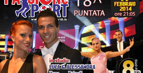 Stasera ”Passione Sport” su Canale 8. Ospiti Luca ed Alessandra