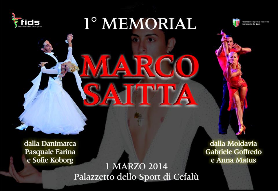 Sabato 1 marzo il memorial Marco Saitta