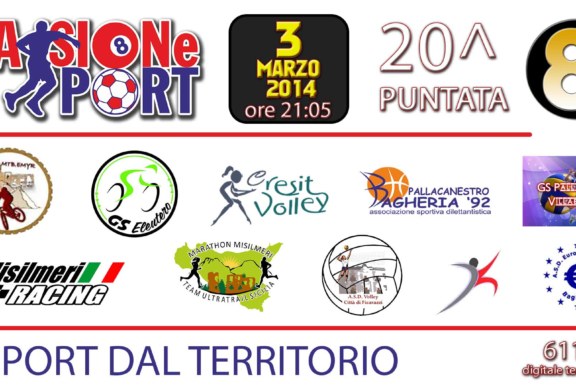 Stasera ”Passione Sport” su Canale 8. Armanno Corse e Joker in studio