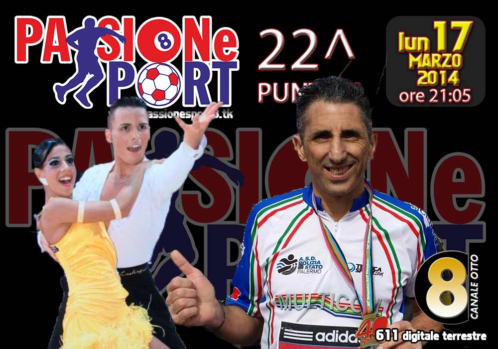 Stasera ”Passione Sport” su Canale 8. Memorial Marco Saitta e Giovanni Vitrano in studio