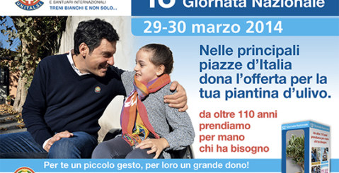 Domenica uova di pasqua e alberelli in piazza per l’UNITALSI
