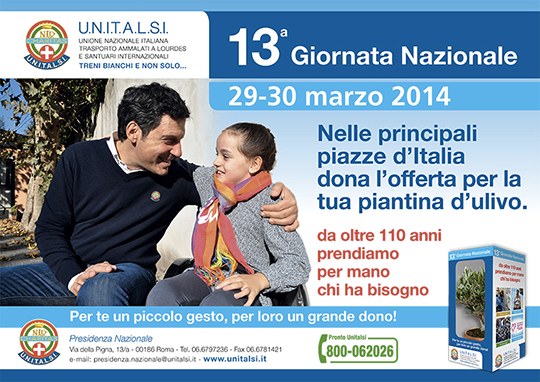 Domenica uova di pasqua e alberelli in piazza per l’UNITALSI